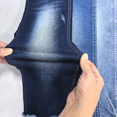 kupować Słaby rozciąg TWILL stylu bawełny poliester MROKY BŁEU Denim Tkanina JSD3245 9.4OZ dla modnych dżinsów online manufacture