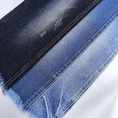 kupować Lady Or Kids Jean bawełniany Spandex Denim Tkanina lekka waga Warp Slub Soft ręka online manufacture