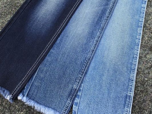 kupować 160cm Wieczerza Ciemno-niebieski pierścień Wyrzucony bawełniany tkanina denimowa 95% bawełna 4% poliester 1% spandeks online manufacture