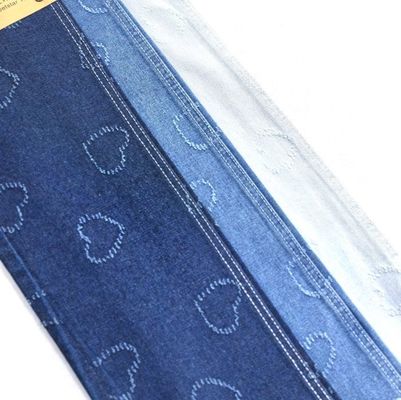kupować Serce Drukowane Jacquard Denim Tkanina Nieelastyczny Denim 10,6 oz dla wyjątkowych dżinsów odzieży JSD3077-01 online manufacture