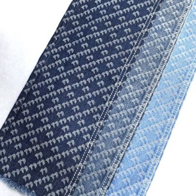 kupować Kwiaty i paski w stylu drukowanej tkaniny Jacquard Nieelastyczny denim 9,5 oz 180cm 70' 71