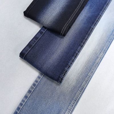 kupować 11.5oz Super Dark Blue Denim Tkanina dla mężczyzn Jeans 92%C 6%P 2%S 63'64' online manufacture