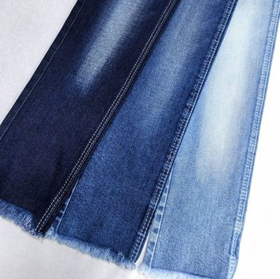 kupować 92% C 6% P 2% S Baweł Spandex Denim Tkanina Stretch Super Dark Blue 11 oz online manufacture