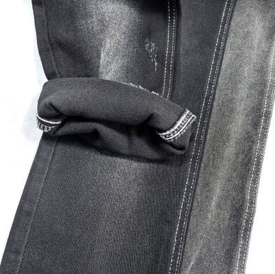 kupować Miękkie czarne 10 oz Ciężka tkanina denimowa dla mężczyzn Jeans 65%C 33%P 2%S online manufacture