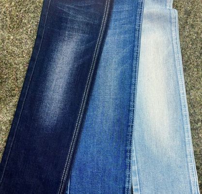 kupować Trójrodkowa bawełniana tkanina Spandex ciemno niebieski denim 11,7 oz online manufacture
