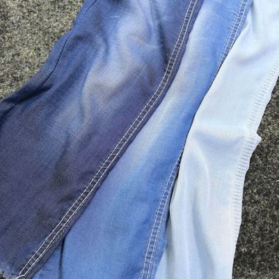 kupować 40,8 uncji lekka tkanina denimowa Lycell Spandex Stretch Plain Dark Blue online manufacture