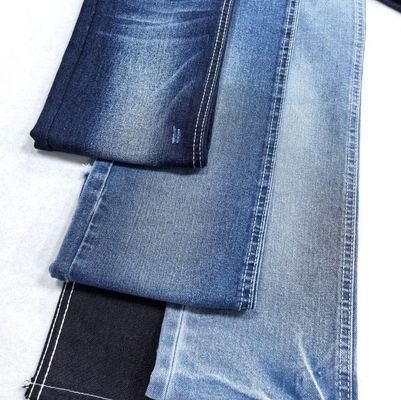 kupować Wysoki rozciąg ciężki ciężar ciemno niebieski denim tkanina 11.2oz online manufacture