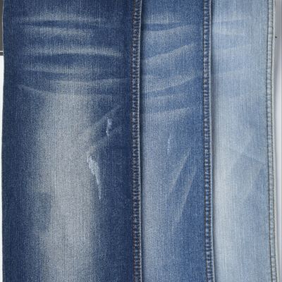 kupować Wzmocniona poliester bawełniany SPANDEX DENIM FABRIC QY005-3 8,7 oz online manufacture