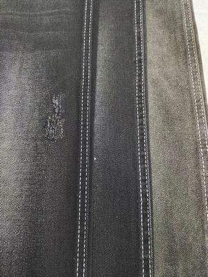 kupować Bawełna poliester Rayon Czarny / Czarny tkanina denimowa z 10x10 Konstrukcja JSD3086A 9.6oz online manufacture