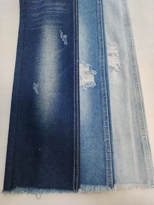 kupować Supermiękka, ciężka bawełniano-poliestrowa tkanina dżinsowa o konstrukcji 10*7 JSD3116 11.1oz online manufacture