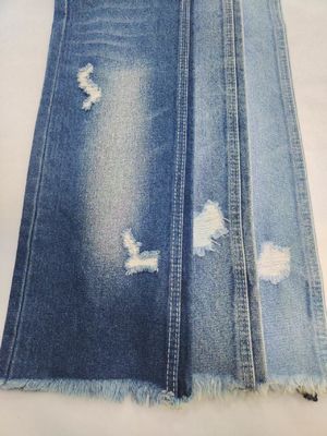 kupować Super-miękka ciężka bawełna poliester ciemny INDIGO denim tkanina z 7 * 7 Konstrukcja JSD3172 12.8 oz online manufacture