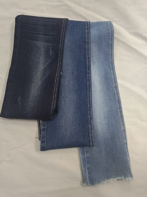 kupować 10oz tkaniny denimowej bawełnianej poliestrowej, rayon Spandex tkaniny denimowej 10x7 JSD3223 online manufacture