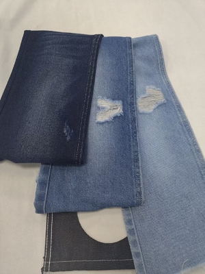 kupować 10.7oz Bawełna Poliester Odzyskane Włókno Denim Tkanina 10x7 JSD3306 online manufacture