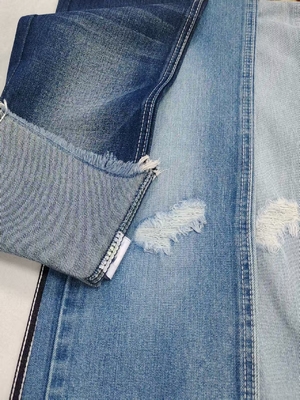 kupować Tkanina dżinsowa z bawełny, poliestru i rayonu 10.9oz, CIEMNY INDIGO JSD3337-1 do dżinsów damskich lub spodni typu boyfriend online manufacture