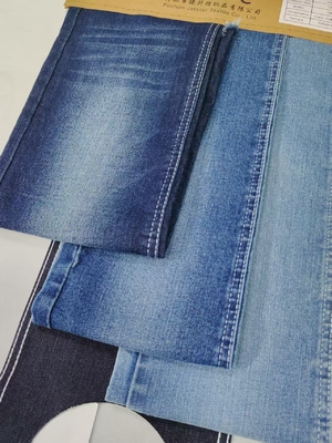 kupować Splot tkanina dżinsowa Super stretch poliester rayon 56% bawełna JSD3389-2 w stylu TWILL do odzieży codziennej, dżinsów, spodni, toreb online manufacture