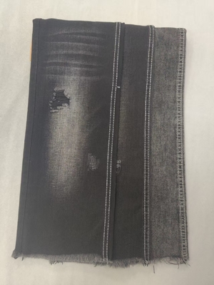 kupować 7.9oz Bez elastycznej bawełny poliester Czarny/Czarny 180cm Tkanina denimowa do hurtowej sprzedaży Denim12+12*16 JSD3104A online manufacture