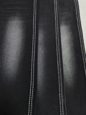 kupować Dobrej jakości elastyczna tkanina dżinsowa z mieszanki bawełny, poliestru i rayonu Siro Denim BLACK/BLACK JSD3433A do odzieży modowej, dżinsów online manufacture