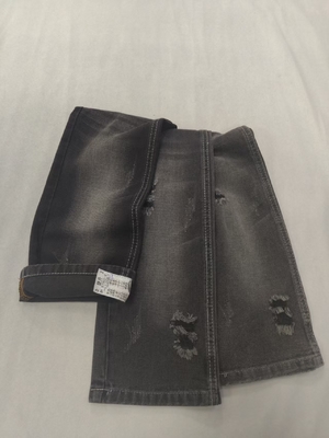 kupować 64.2% Bawełna Bez rozciągania Bawełna Poliester CZARNY/CZARNY 178-180cm Tkanina dżinsowa 10*10 JSD3226A online manufacture