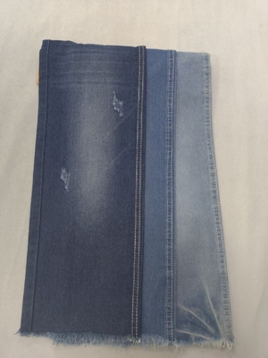 kupować 9.7oz Prawdziwy diagonalny Styl Bez rozciągania Bawełna Poliester Wiskoza CIEMNY INDIGO 178-180cm Tkanina dżinsowa 12x12 JSD3227 online manufacture