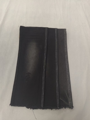 kupować 9.4 oz bez rozciągania bawełniany poliester Czarny/Czarny 180cm tkanina denimowa 12+12×12 JSD3239A online manufacture