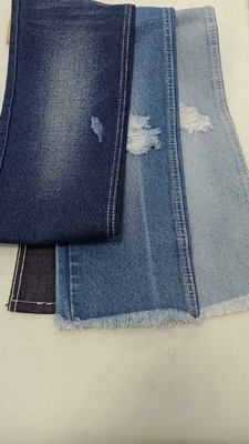 kupować 12.9oz Bawełniano-poliestrowo-rayonowa tkanina dżinsowa Dark Indigo JSD3270 online manufacture