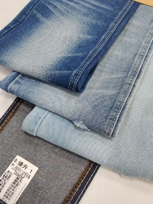 kupować 85% Bawełna Tkana Twill Styl Ciemny Indygowy Denim Tkanina Do Jeansów online manufacture