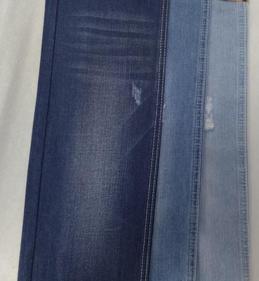 kupować Średnia waga Nie elastyczny bawełniany poliester Rayon DARK INDIGO Tkanina denimowa JSD3337 do modnych dżinsów online manufacture