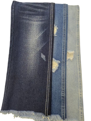 kupować Wysokiej jakości 90%Bawełna Bez rozciągania Bawełna Poliester Rayon DARK INDIGO 7*7 Tkanina denimowa JSD3359 dla modnych dżinsów online manufacture