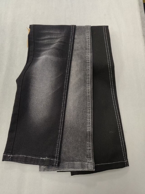 kupować 11.8oz Doskonały rozciąg Czarny/Czarny 7*10/105 Lewy Twill Denim tkanina JSD3252AL dla wysokiej jakości online manufacture