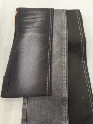 kupować 11.8oz Doskonały rozciągliwy materiał dżinsowy CZARNY/BIAŁY 7*10/105 JSD3252C dla wysokiej jakości online manufacture