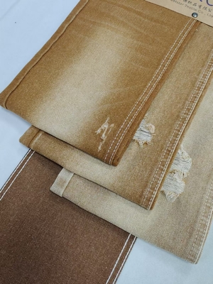 kupować KHAKI kolor Tkanina dżinsowa w stylu prawoskrętnym, tkana w konstrukcji 10*7 JSD3022K do dżinsów dla chłopaka, spodni damskich online manufacture