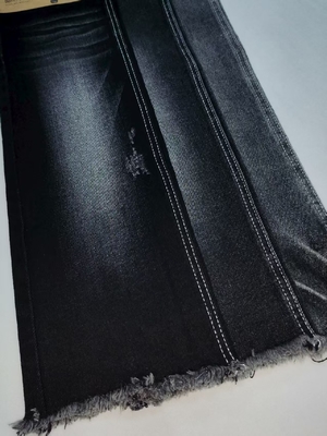 kupować Całkowicie rozciągający 74% bawełna CZARNY/CZARNY STYL TWILL Tkanina denimowa JSD3035A garnitur chłopcy dżinsy lub damskie spodnie online manufacture