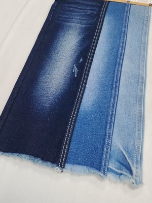 kupować Wysoki Spandex 11,6 oz Ciężka waga 74% bawełniana tkanina denimowa wysokiej jakości JSD3035 dla odzieży casual Jeans hurtowy online manufacture