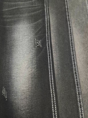 kupować 280g/m2 (9.9oz) Twill, słabo rozciągliwy, czarny/czarny denim w stylu dżinsowym, o szerokości 180cm, JSD3094A, dla dżinsów damskich lub męskich online manufacture