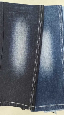 kupować 12.5oz Ciemno Błękitne z pełną szerokością 168-170cm Light Stretch Denim tkanina Elastyczny zarówno na waft i warp JSD3438-1 dla modnych spodni online manufacture