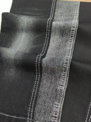 kupować Siro przędzy krzyżowej 75% bawełna wysoki rozciąg denim tkanina 10 oz dla kobiet dżinsy online manufacture