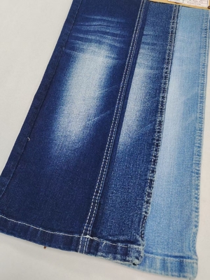 kupować 75% Bawełna Pionowa Przędzy Bambusowej Rozciągliwy 9.1oz Denim Tkanina 10S Do Jeansów Damskich online manufacture