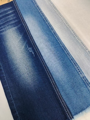 kupować 70% Bawełna Super-miękki Twill Stylu Denim Tkanina Wysoka Rozciągliwość Do Dżinsów online manufacture