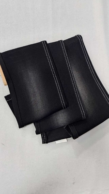 kupować 12.5oz CZARNY/CZARNY z pełną szerokością 168-170cm  Lekko rozciągliwa elastyczna nić na wątku i osnowie   Tkanina dżinsowa  JSD3438-3 do spodni modowych online manufacture