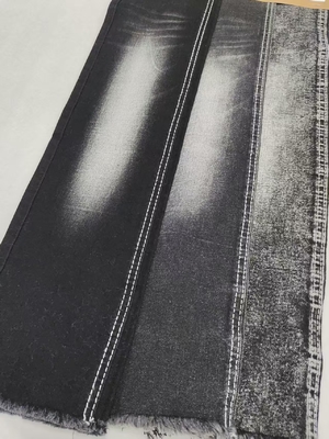kupować Czarny/Czarny Twill Style 9,7 oz 68% bawełniana tkanina denimowa z 10*21/70 konstrukcją dla dżinsów online manufacture