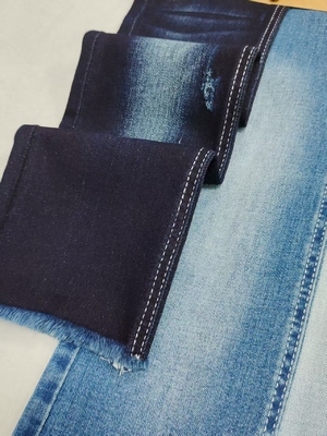 kupować High Spandex Dual-Core Siro Yarn Cross Slub  85%Cotton Denim Fabric With 170cm Full Width For Jeans Or Coat online manufacture