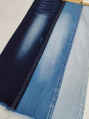 kupować Dual-Core Siro Yarn Cross Slub  85%Cotton Stretch Denim Fabric 12S For Jeans Or Coat online manufacture