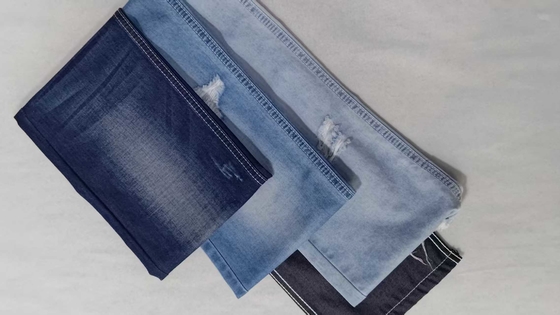 kupować Twill style Siro Lekkie ciężar 6.1oz MRAKIE INDIGO z pełną szerokością 180cm Bez elastycznej tkaniny denimowej JSD3305 do hurtowej sprzedaży online manufacture