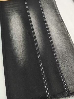 kupować CZARNY/CZARNY tkanina dżinsowa o szerokości 180cm, pełnej szerokości, z przędzy Siro Yarn Cross Slub stretch 9.2oz JSD3302A do płaszcza dżinsowego lub dżinsów online manufacture
