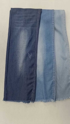 kupować 71% Lycell 5,8 oz Ciemny indygo z pełną szerokością 69/71 konstrukcja 21+SB21*T400 twill Tkanina denimowa JSD2037 do hurtowej sprzedaży online manufacture