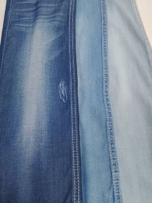 kupować Letnie ubrania 4.8oz Lekki 65% lyocell Denim Tkanina Elastyczny diagonalny styl JSD2019 online manufacture