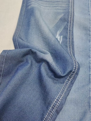 kupować Dark Blue Twill Style 6oz Light Weight 65%Lyocell 35%Tencel Denim Fabric 150cm Full Width JSD2034 For Summer Jeans online manufacture