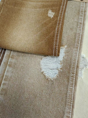 kupować Gruby materiał 12.6oz KHAKI w stylu twill, dżinsowy, o splocie 7*7, do dżinsów męskich online manufacture