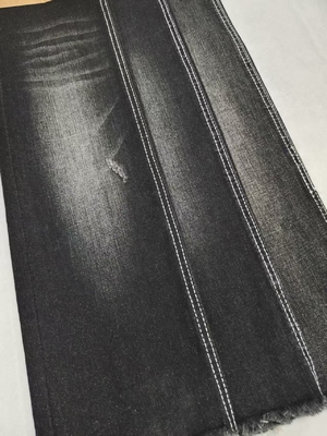 kupować Twill 10S 70%Bawełna High Stretch Denim Tkanina Czarny/Czarny 10oz 170-172cm Dla dżinsów online manufacture