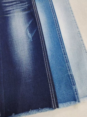 kupować Ciemno indygo 70% bawełniana tkanina denimowa 10 oz 170-172 cm dla damskich dżinsów online manufacture